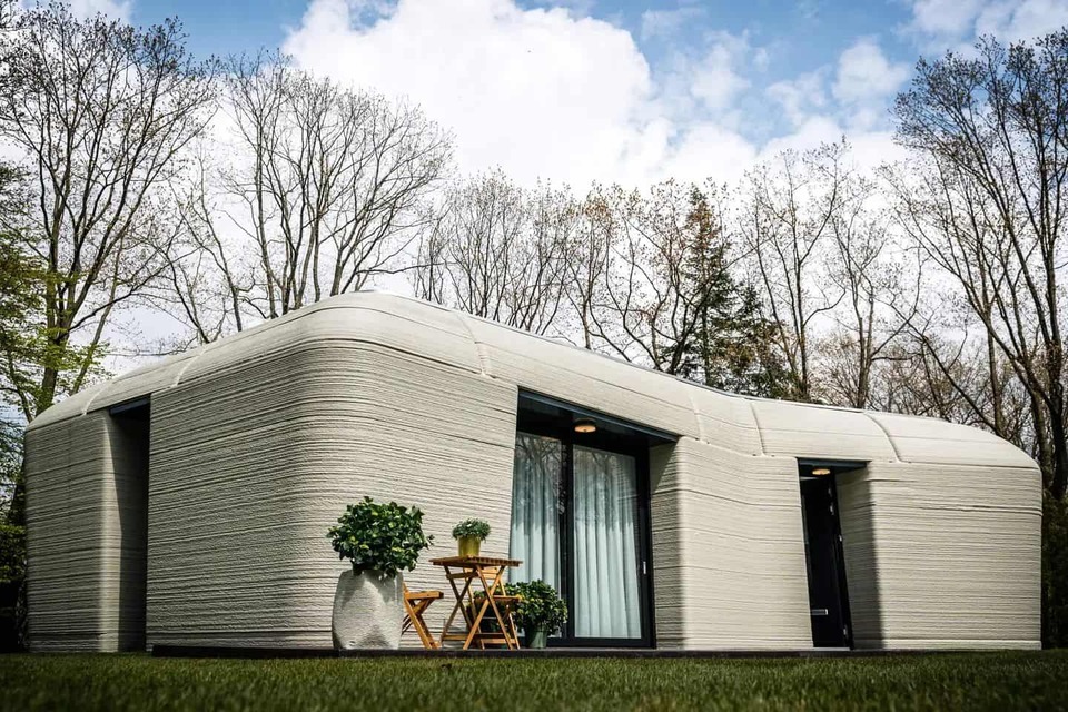3d printed house